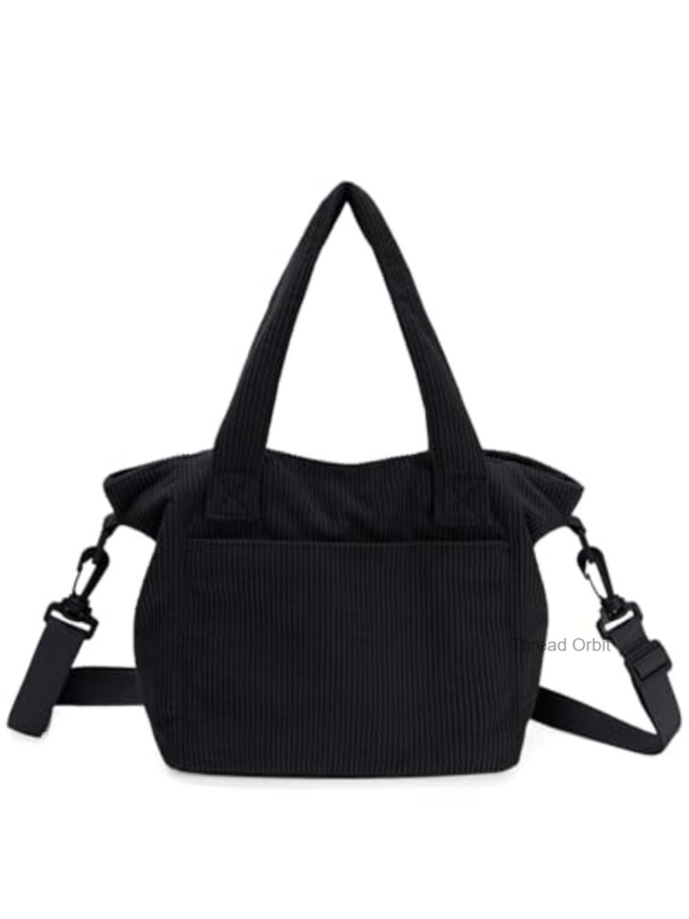 Mini Corduroy Crossbody Bag with RFID Blocking Slots - Picture 1 of 6